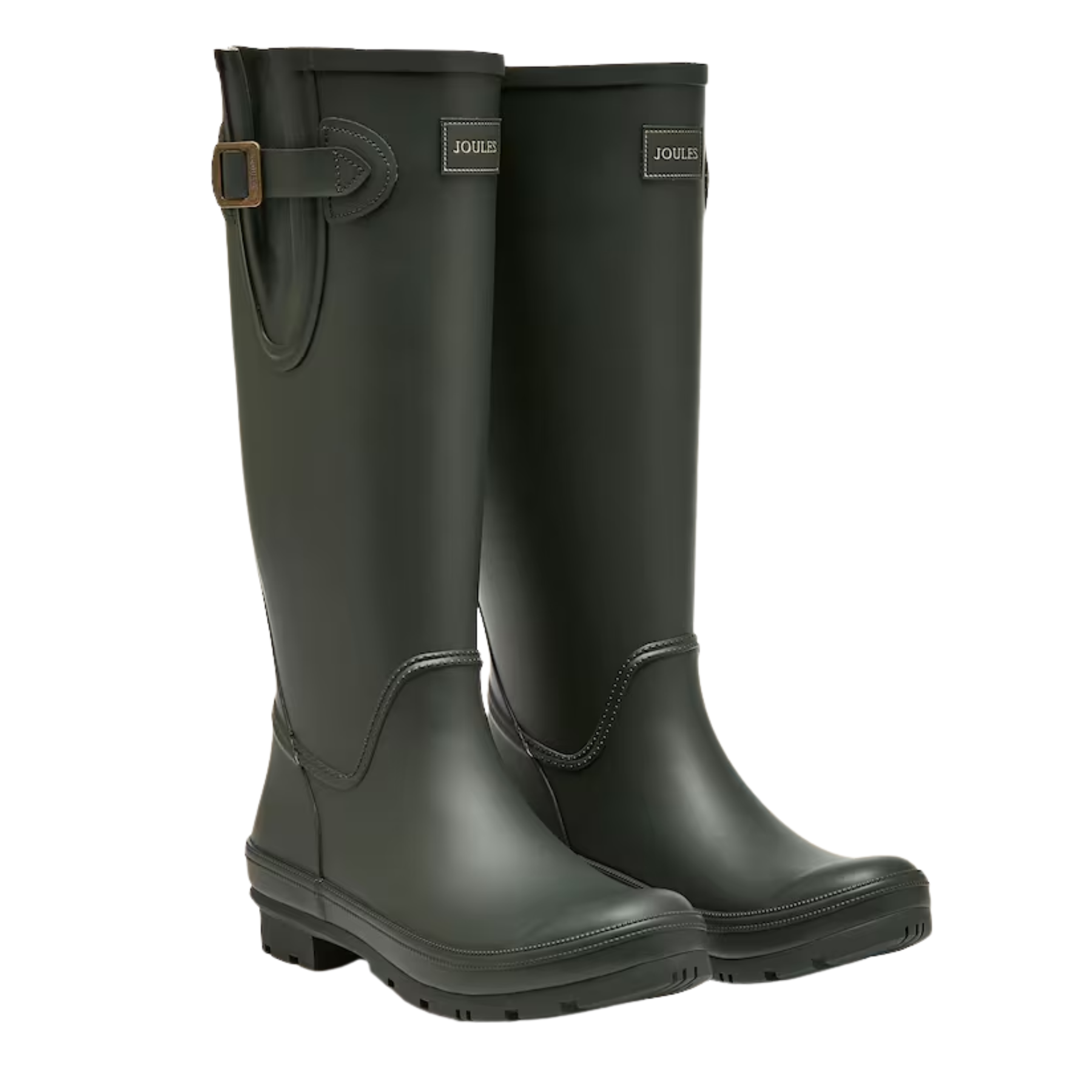 dark green joules wellington boots
