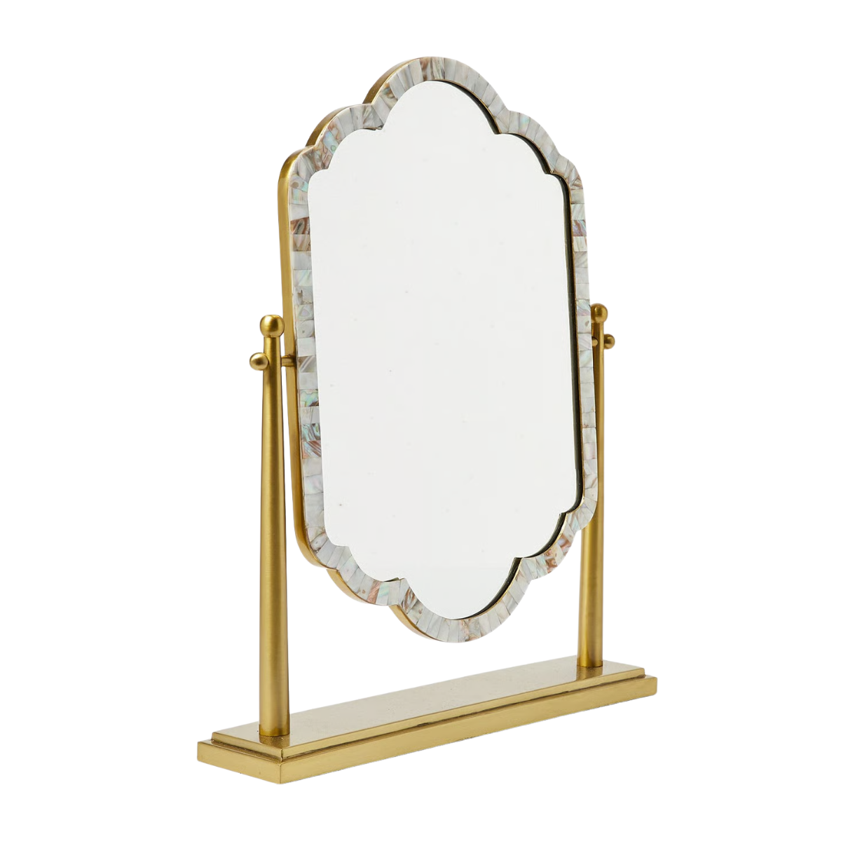 Oliver Bonas Mother of Pearl Dressing Table Mirror