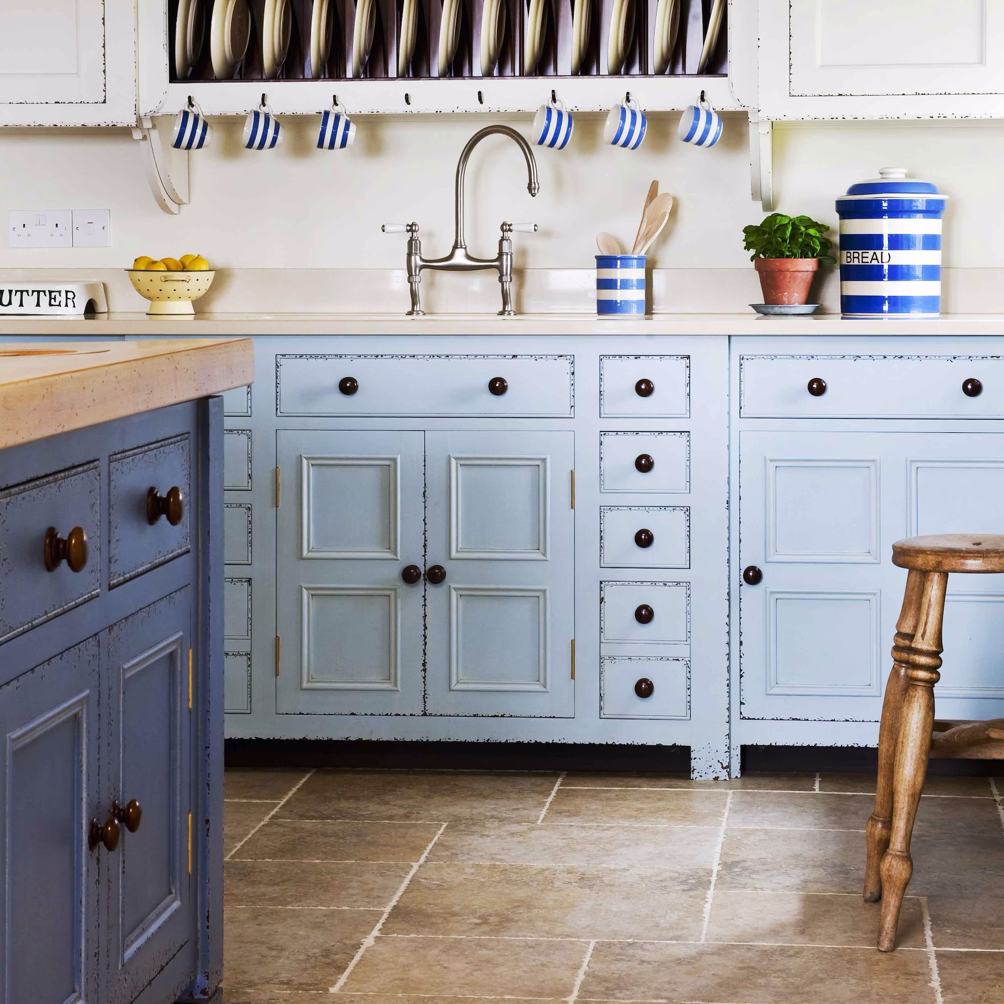 blue kitchen ideas