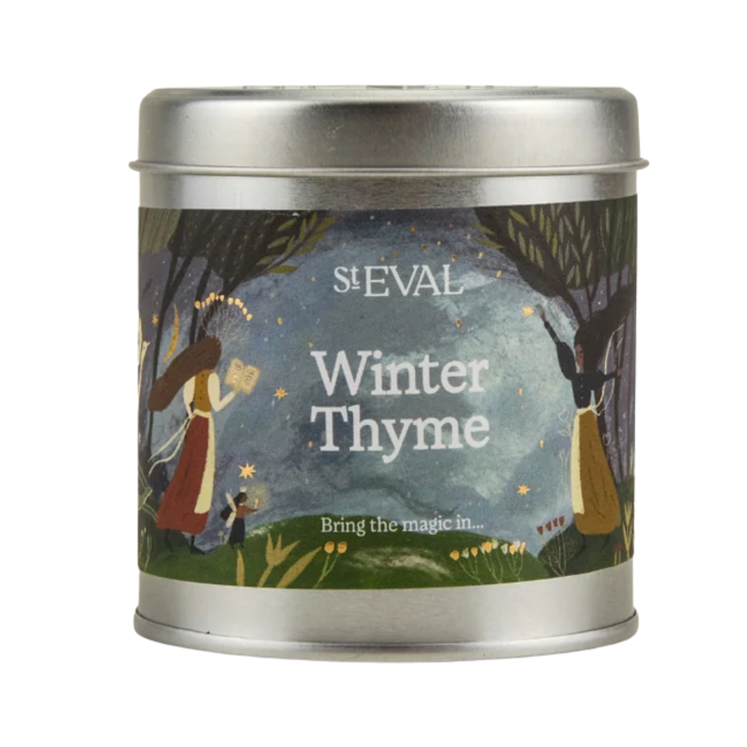st eval winter thyme candle
