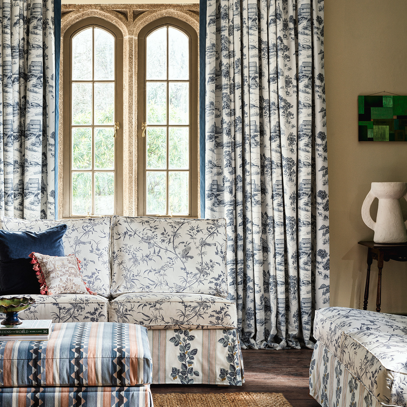 sanderson national trust toile