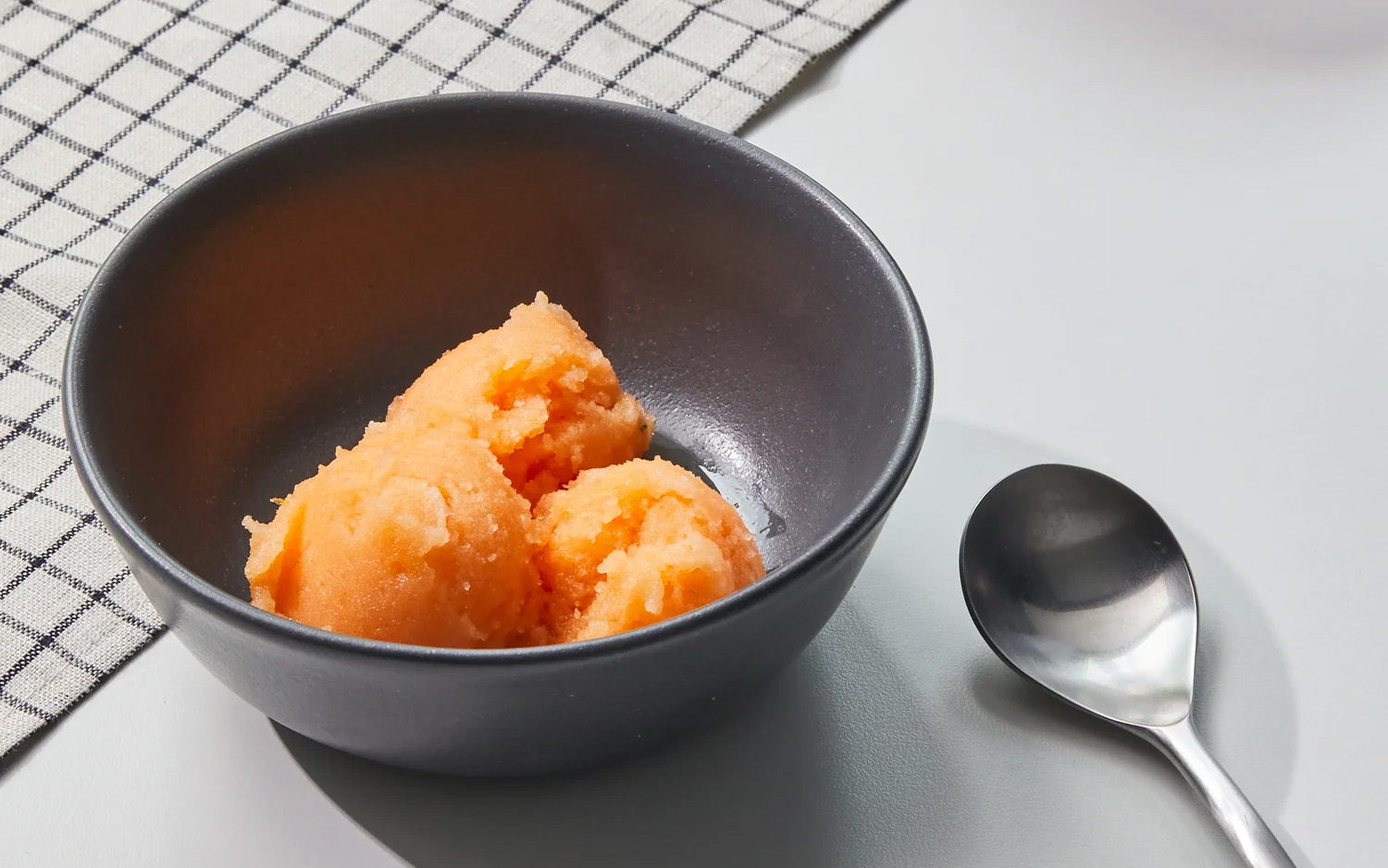melon and almond sorbet recipe