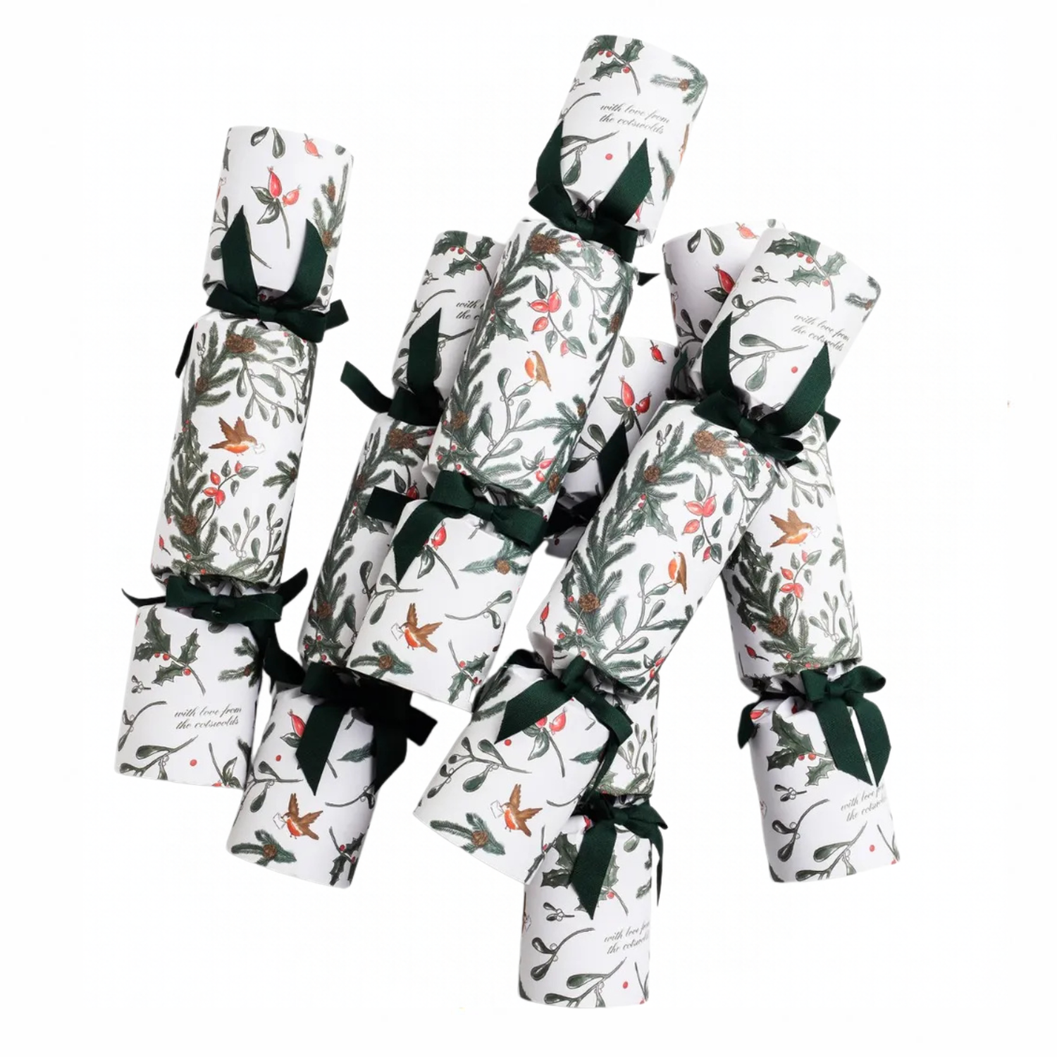 pile of daylesford christmas crackers