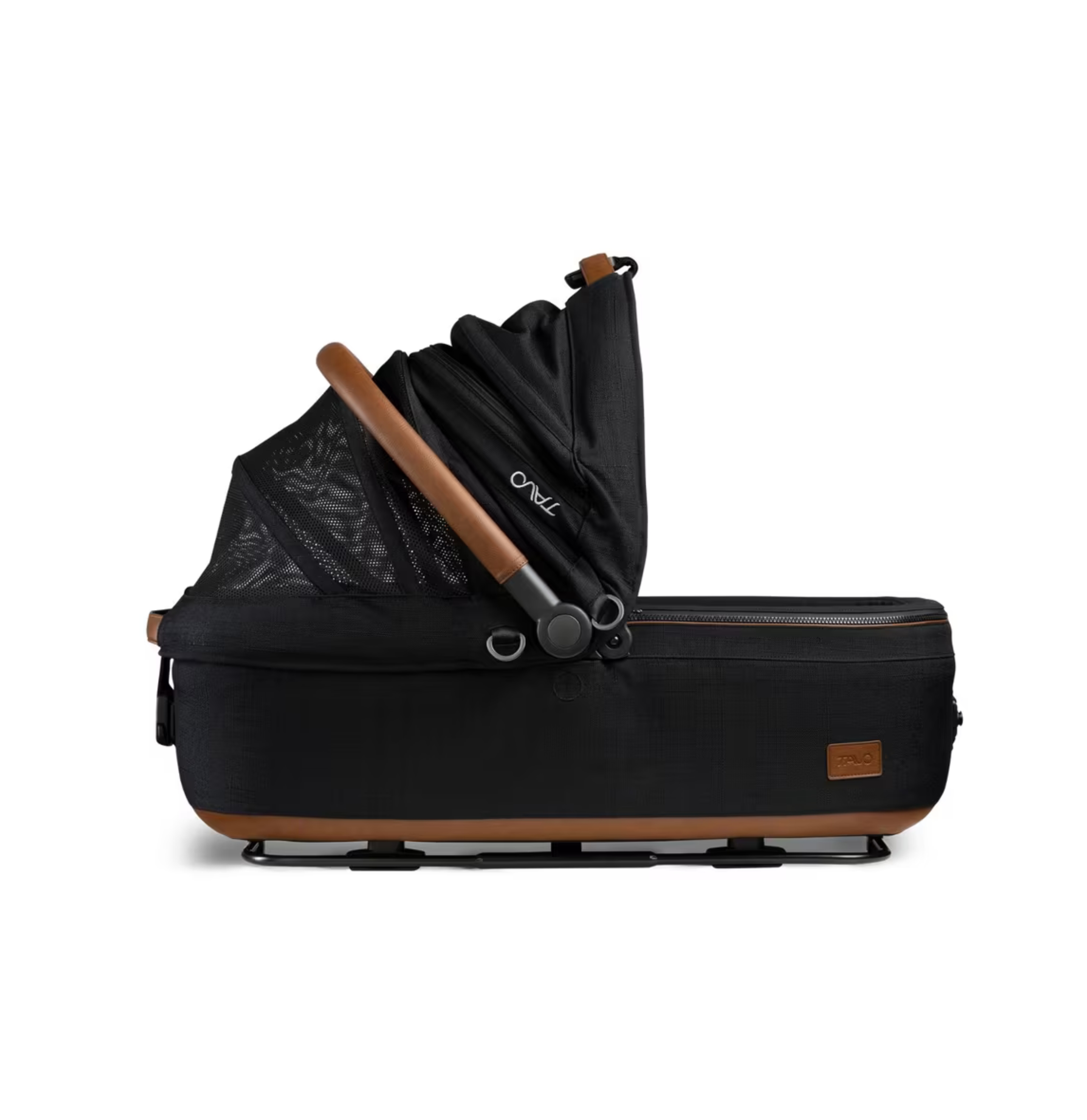 a luxury dog car seat and carrier pictured on a white background