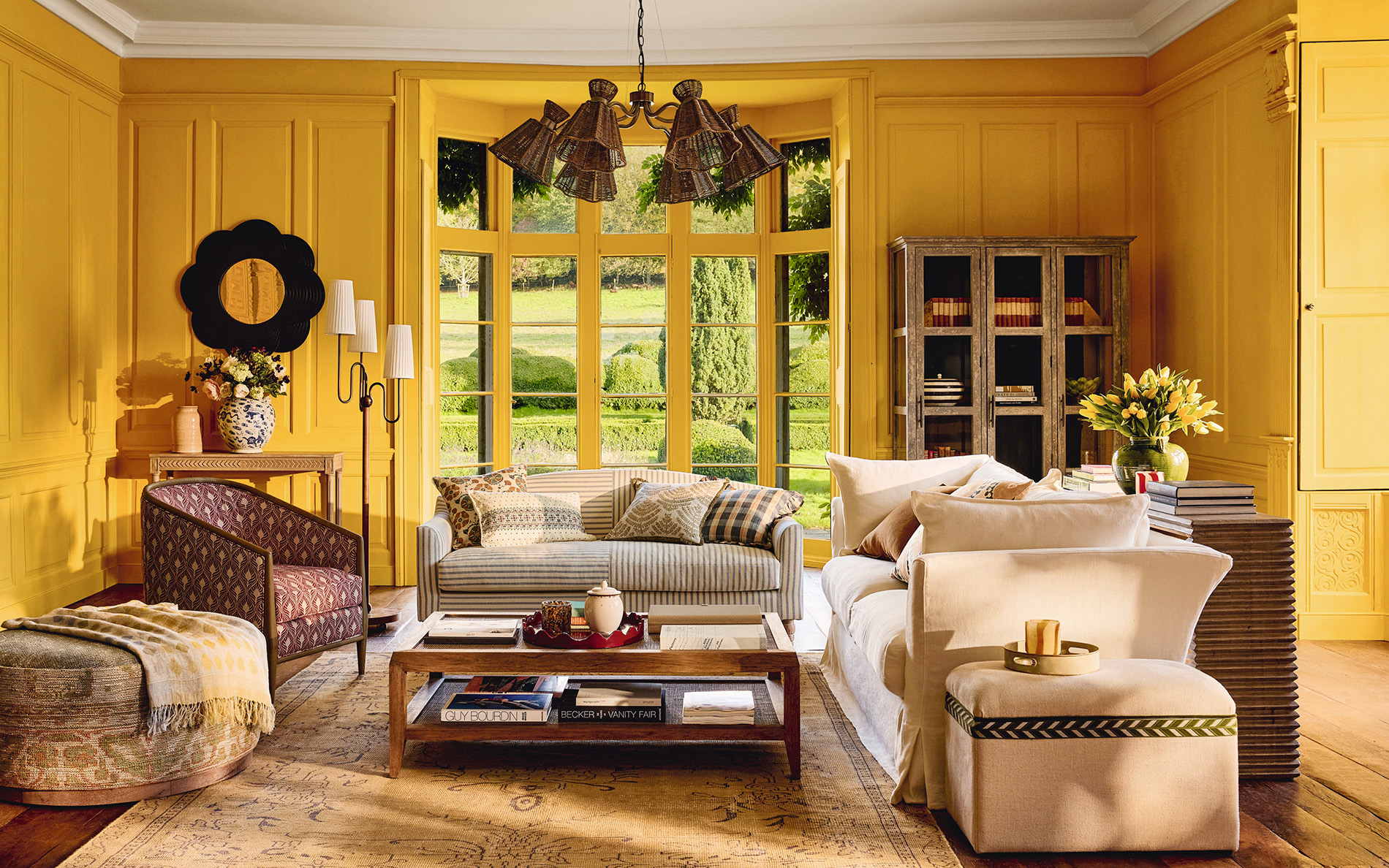 yellow decorating ideas