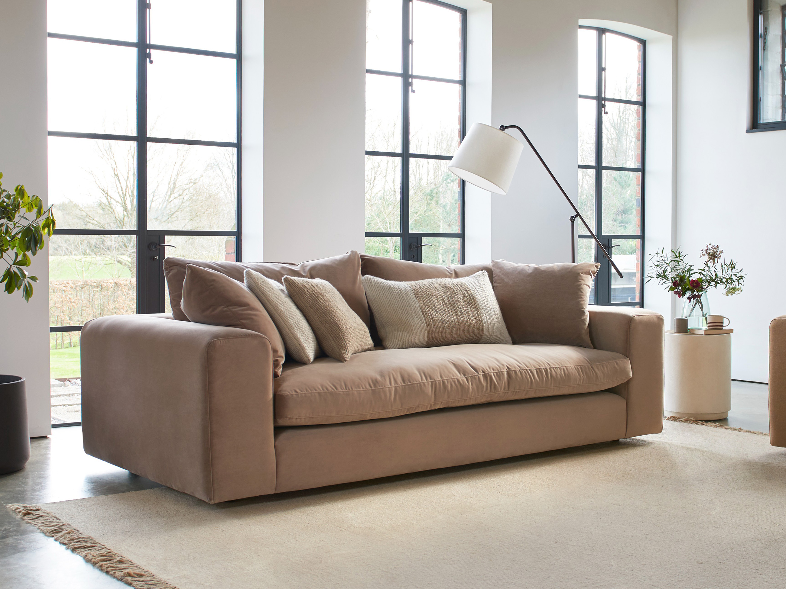 best velvet sofas