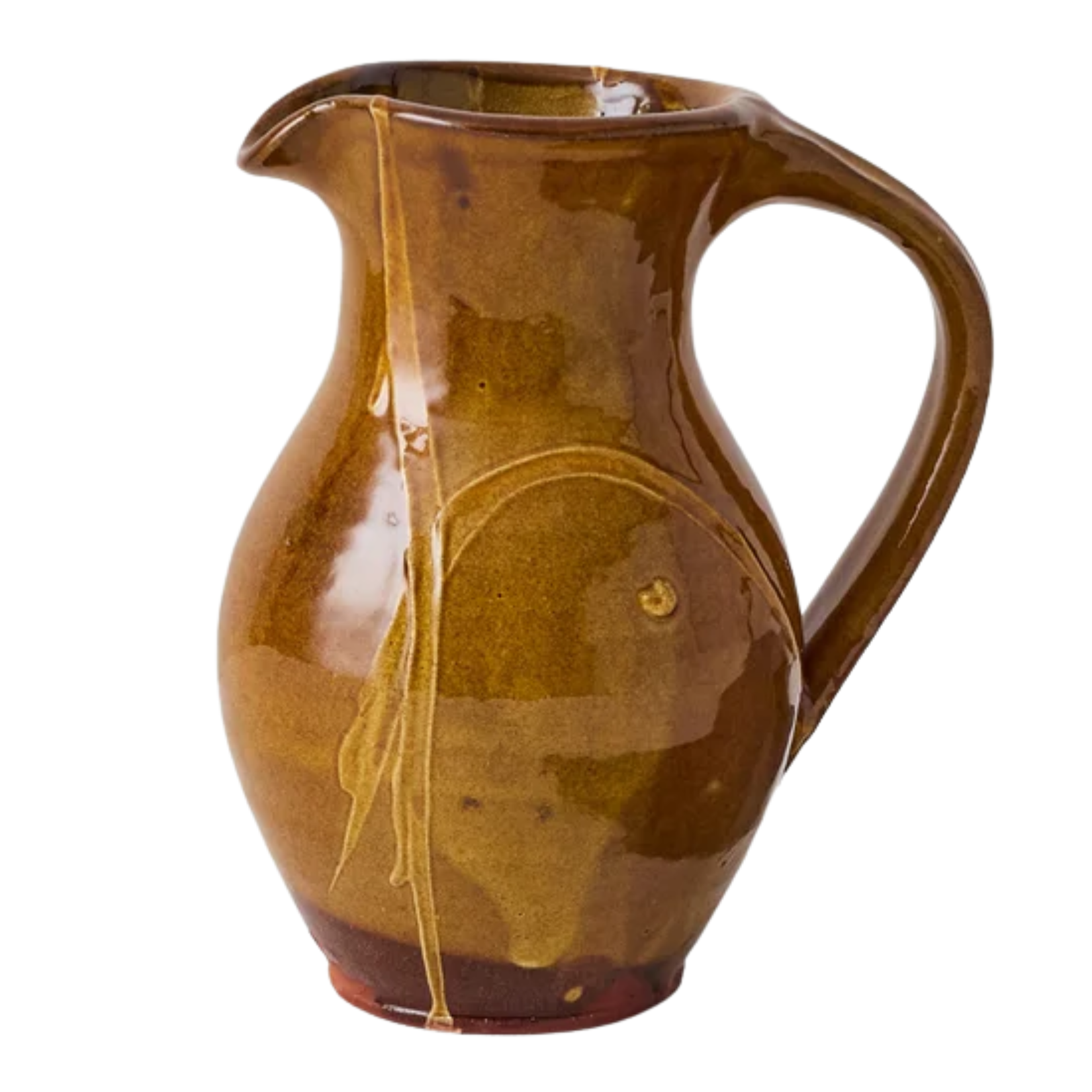TERRACOTTA JUG VASE