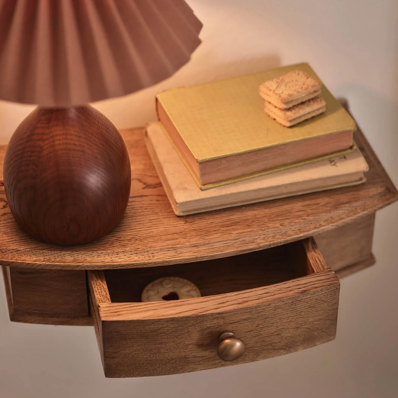 storage bedside shelf