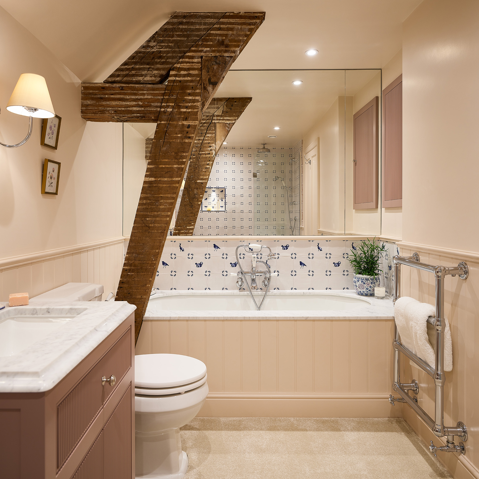 attic bathroom