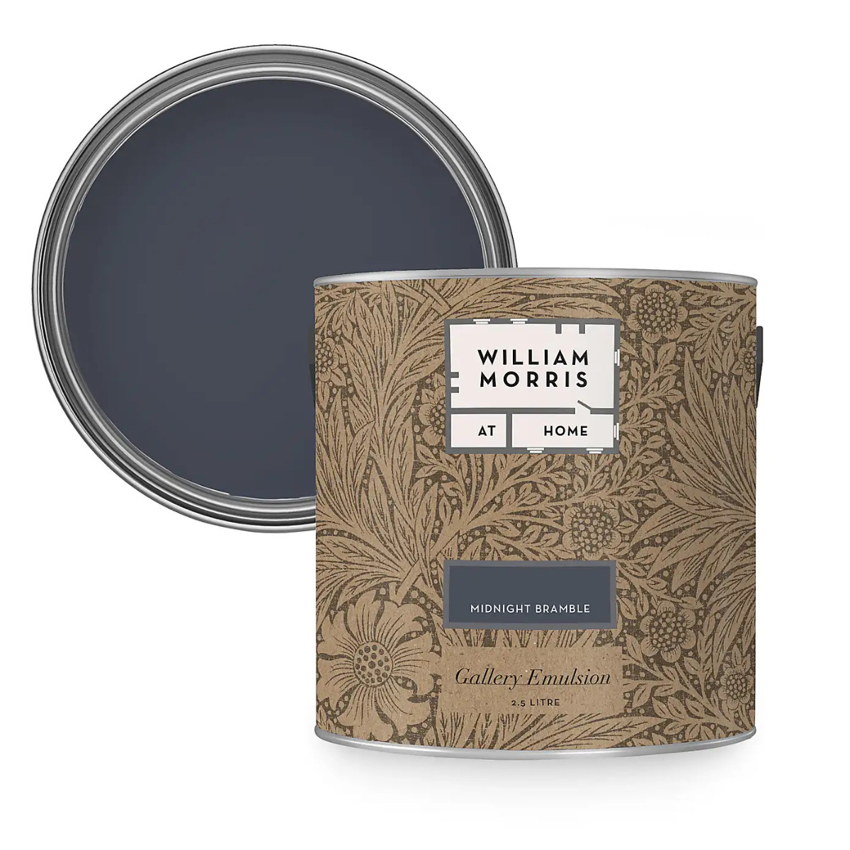 william morris home paint in midnight bramble