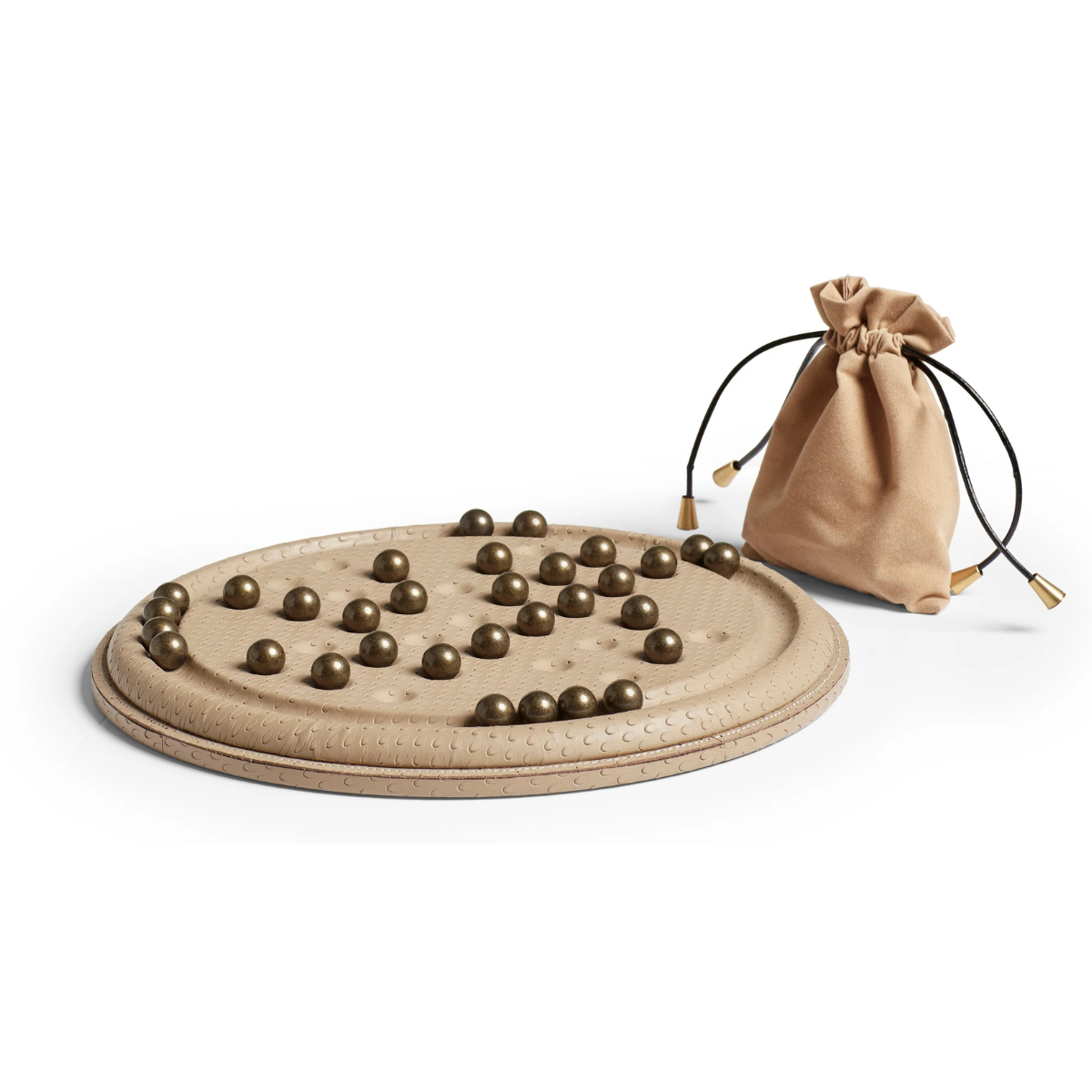 Bennet Leather Solitaire Set