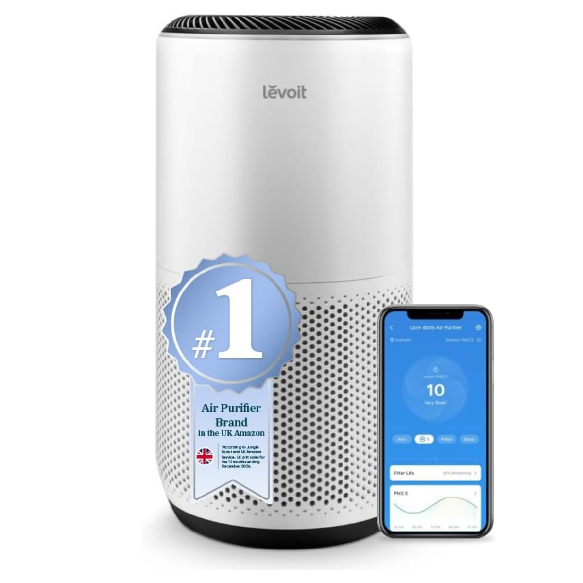 levoit air purifier with smart phone app