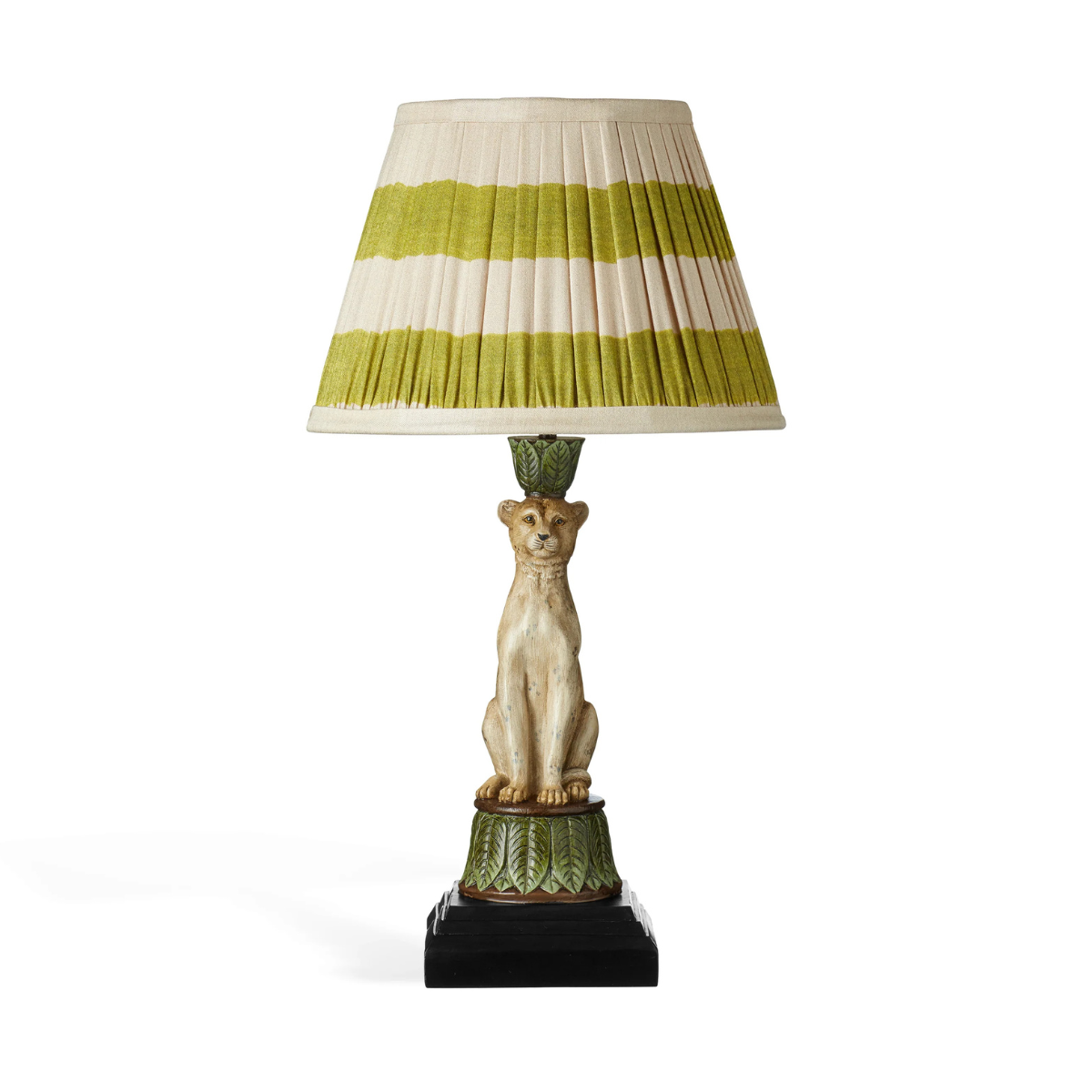 oka leopard lamp base