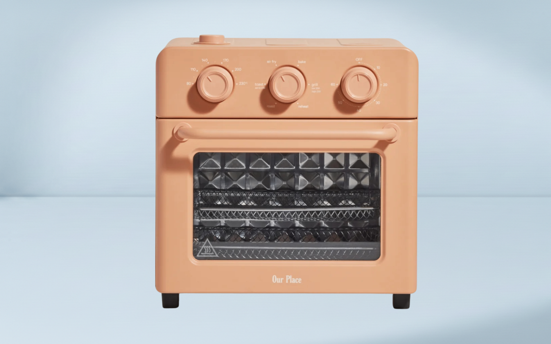 peach orange colour our place wonder oven