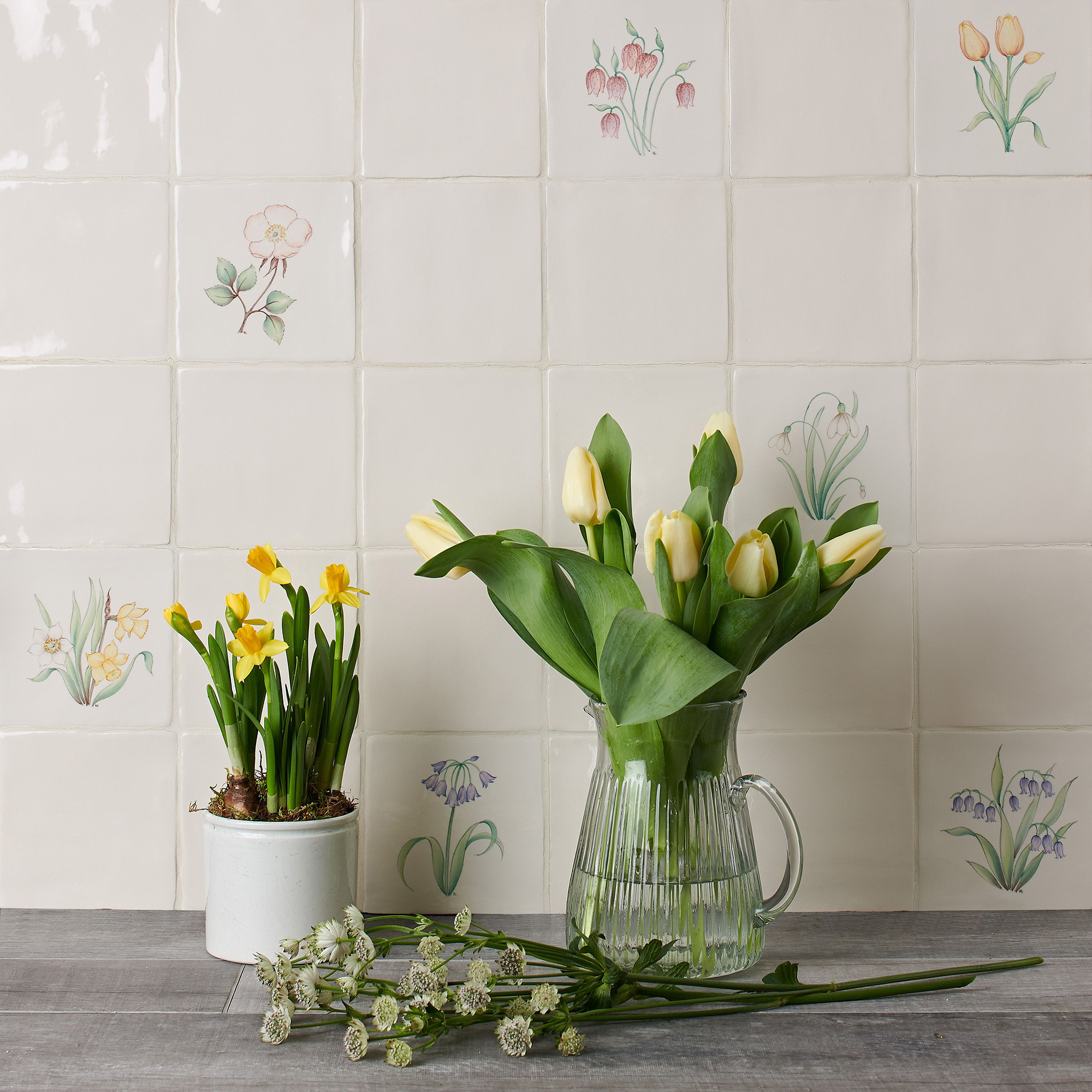 marlborough tiles spring flowers