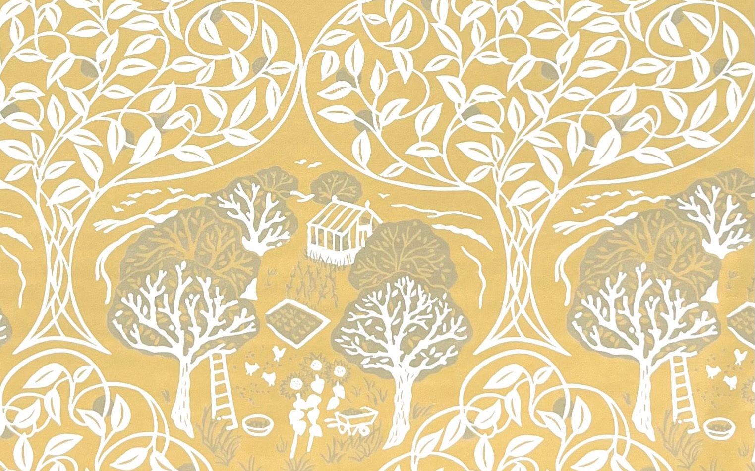 fiona howard the orchard wallpaper collection