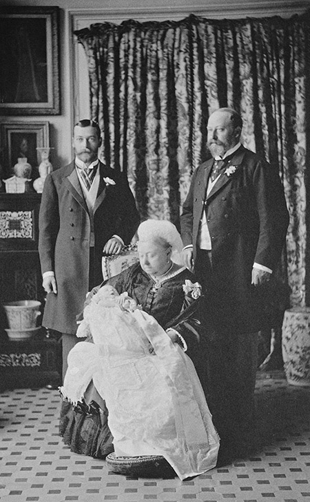 W & D Downey, The christening of Prince Edward of York (future King Edward VIII), White Lodge, Richmond Park , 1894