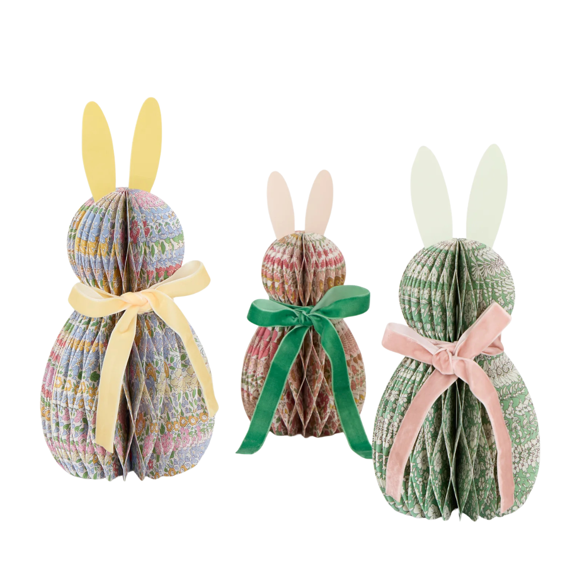 Meri Meri x Liberty Paper Honeycomb Bunnies