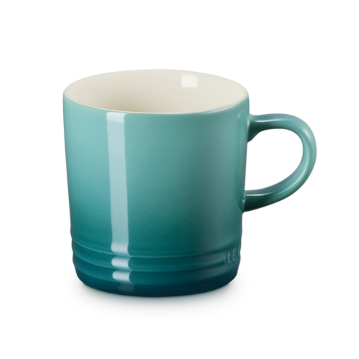 turquoise mug