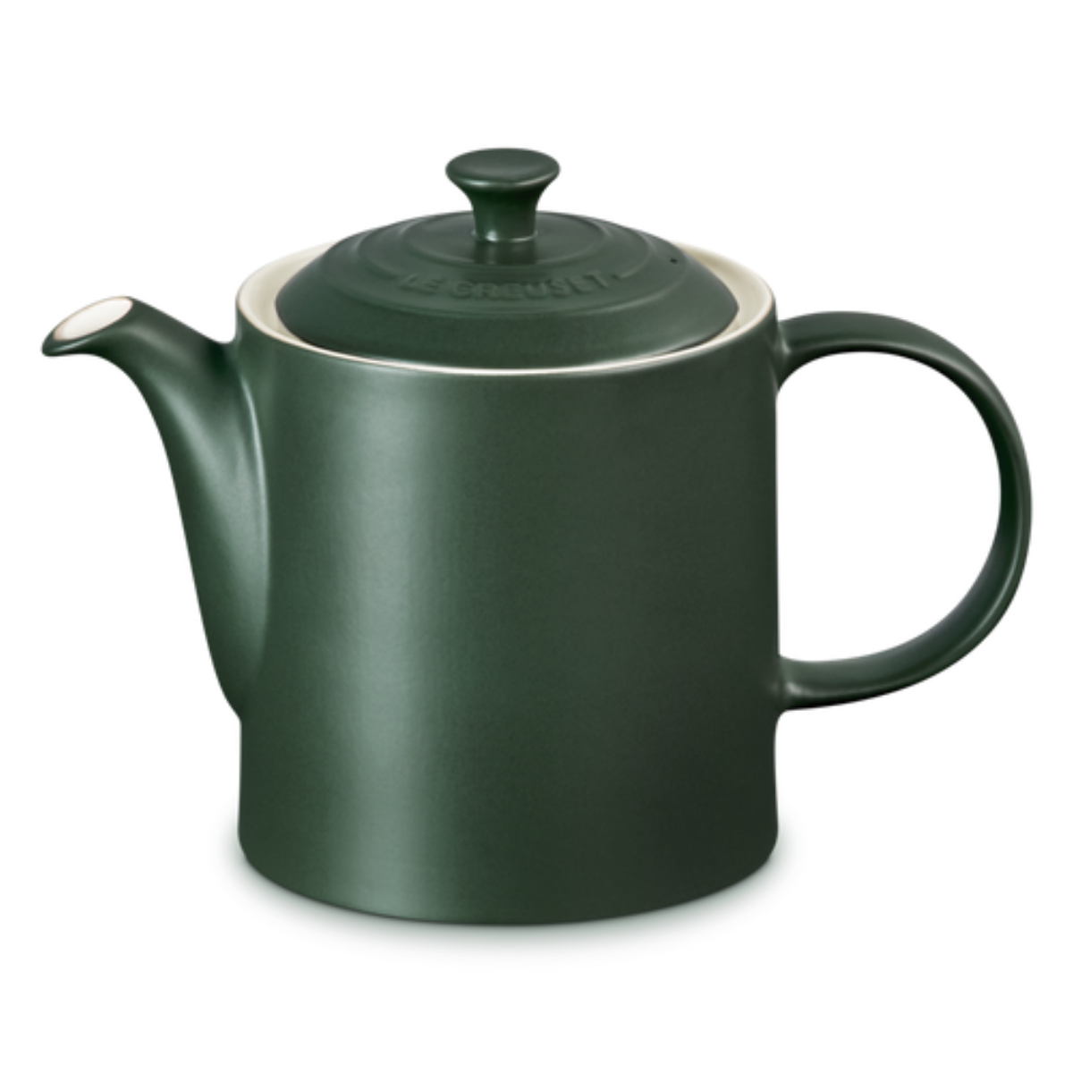le creuset forest green teapot