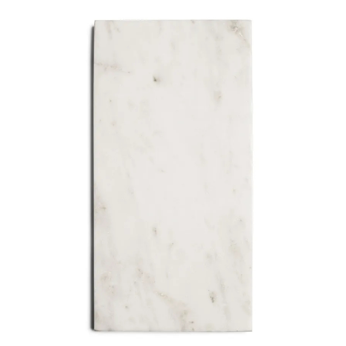 white marble platter