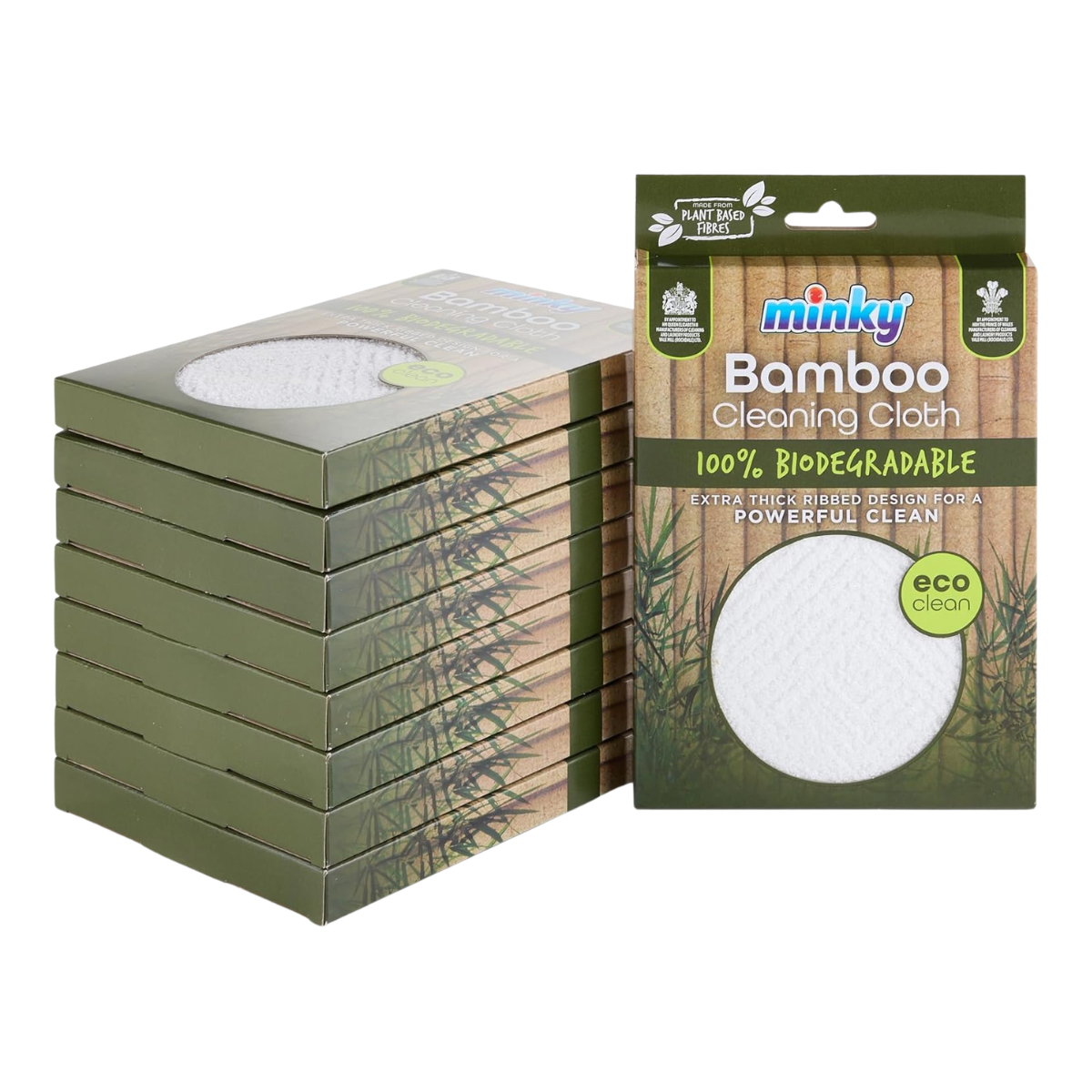 9 boxes of minky bamboo cloths