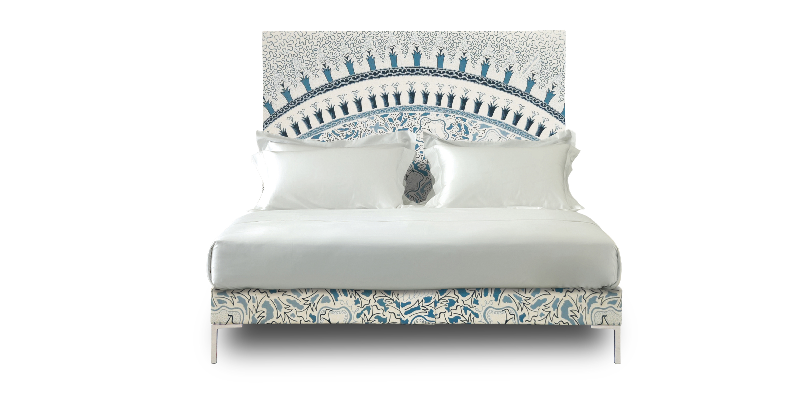 Dame Zandra Rhodes Savoir beds fashion designer bed maker Savoy horsehair heritage English craft craftsman craftsmanship handmade hand-made handcrafted hand-crafted