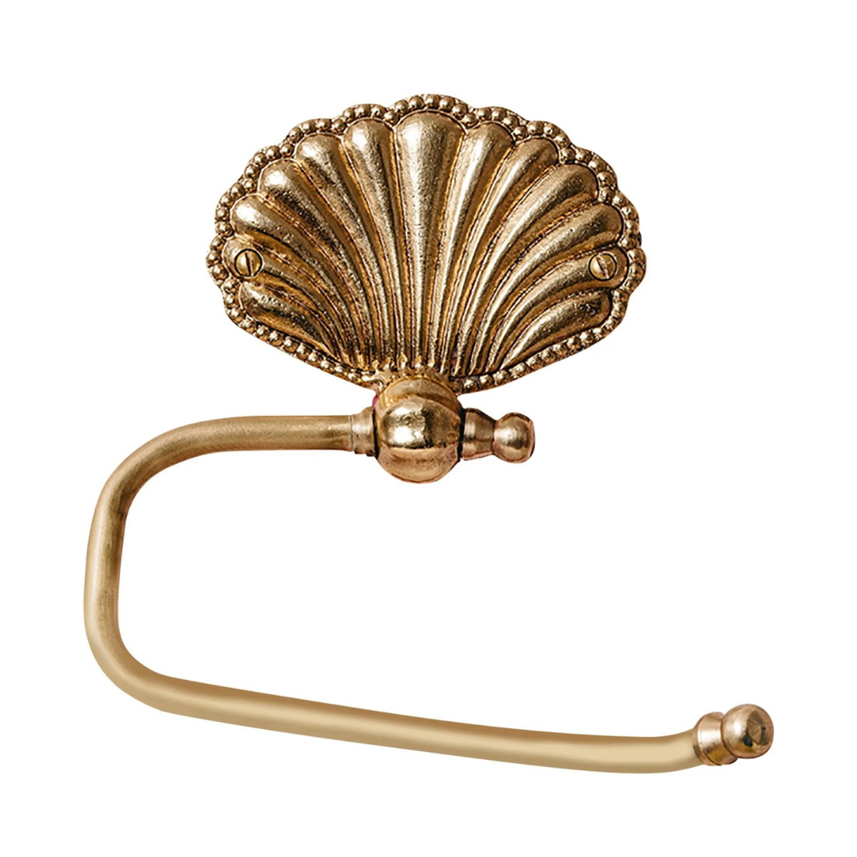 Hastshilp Cara Brass Toilet Roll Holder