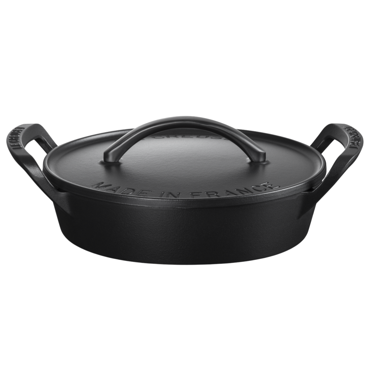 bbq cast iron casserole dish