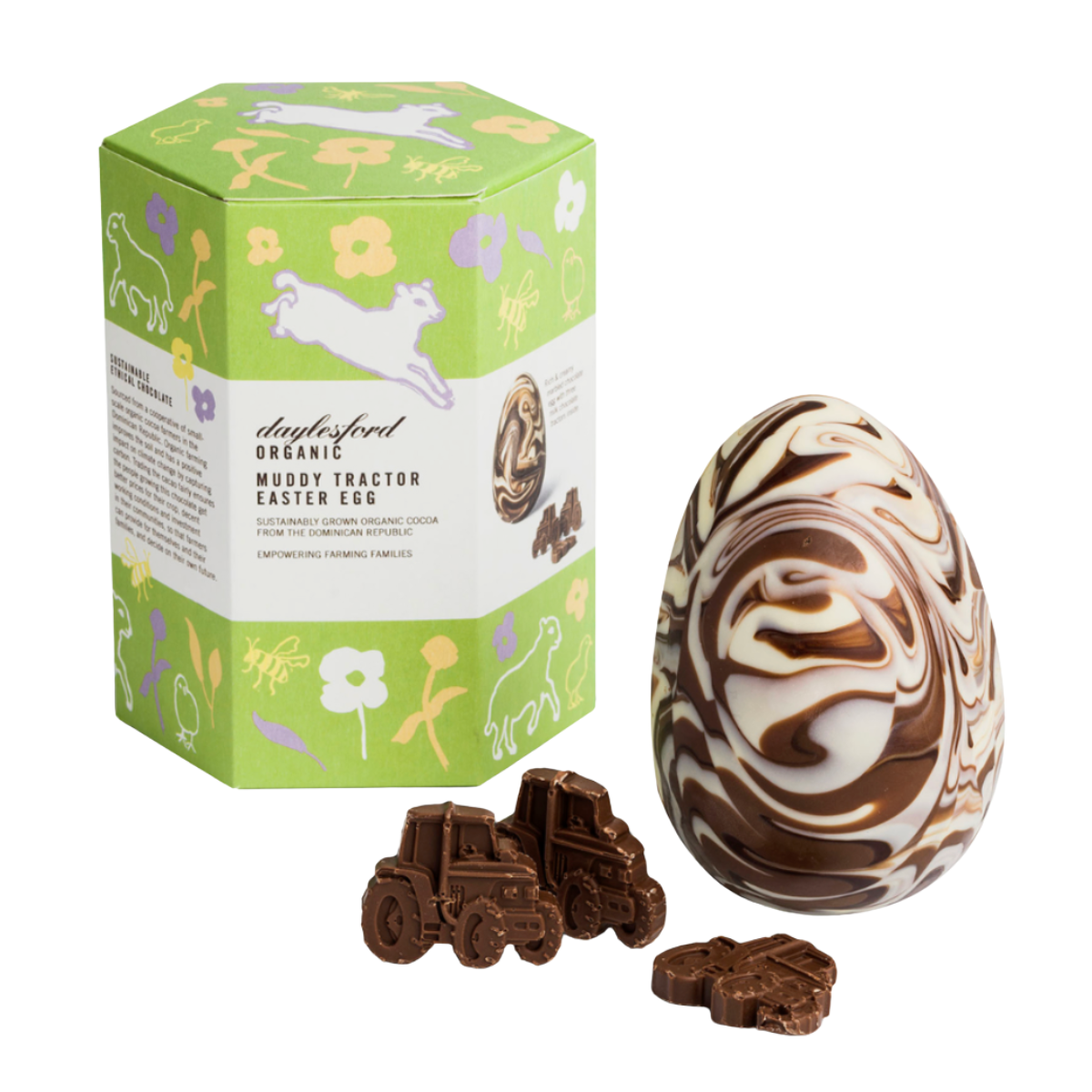 Daylesford Organic Muddy Tractor Easter Egg