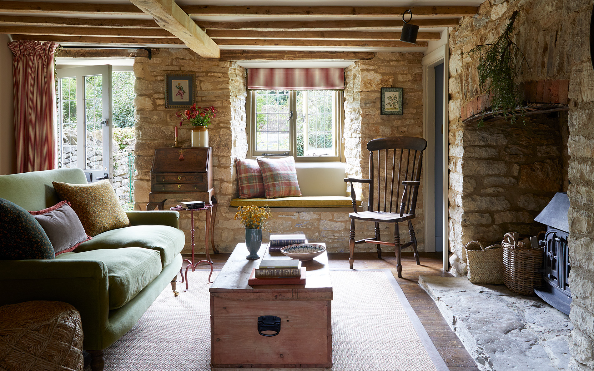 farmhouse living room