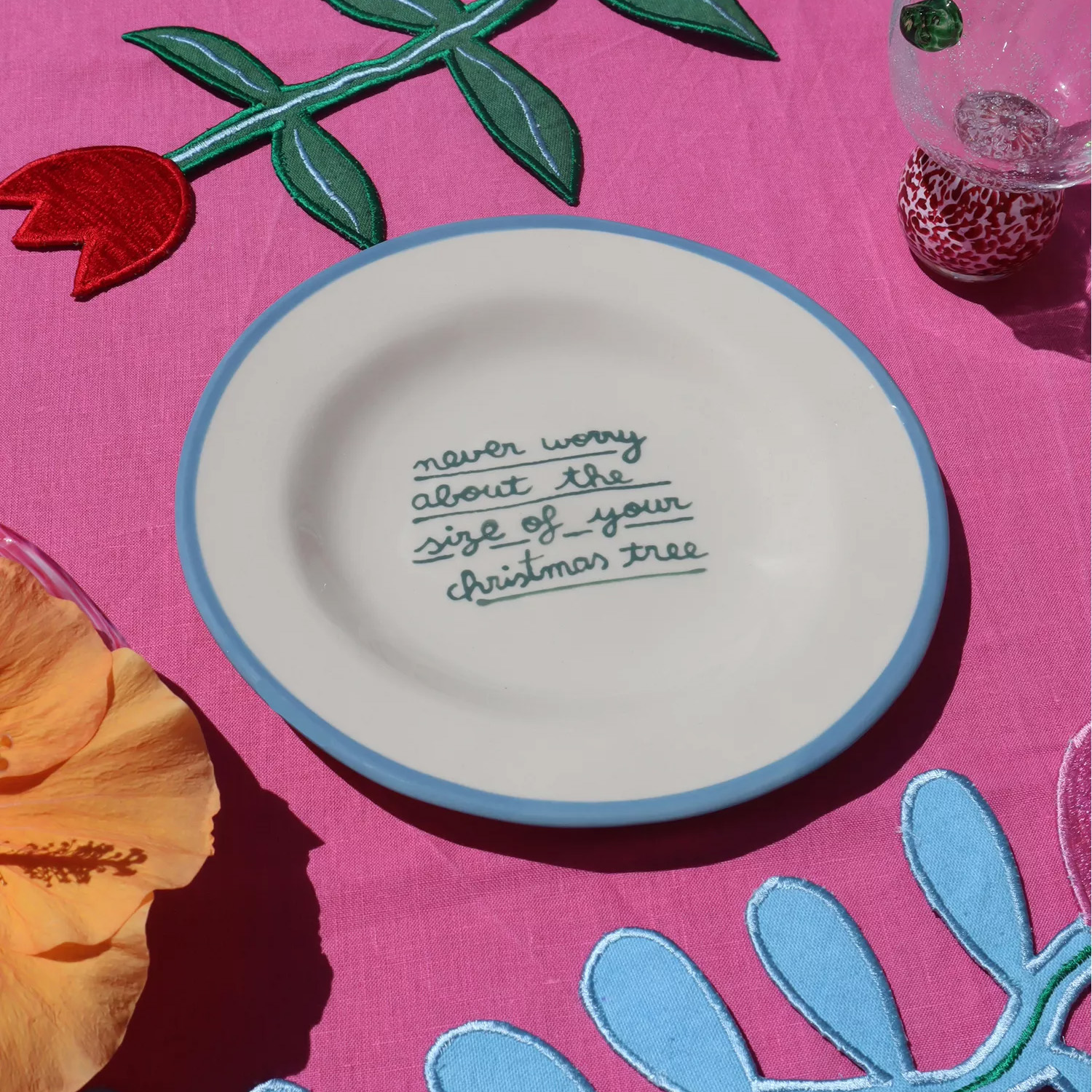 christmas tableware