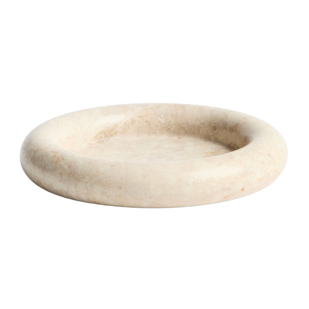 white scallop tray