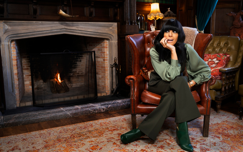 Claudia Winkleman in the Traitors