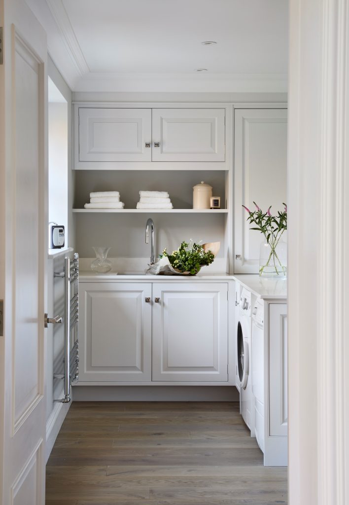 Beige utility room
