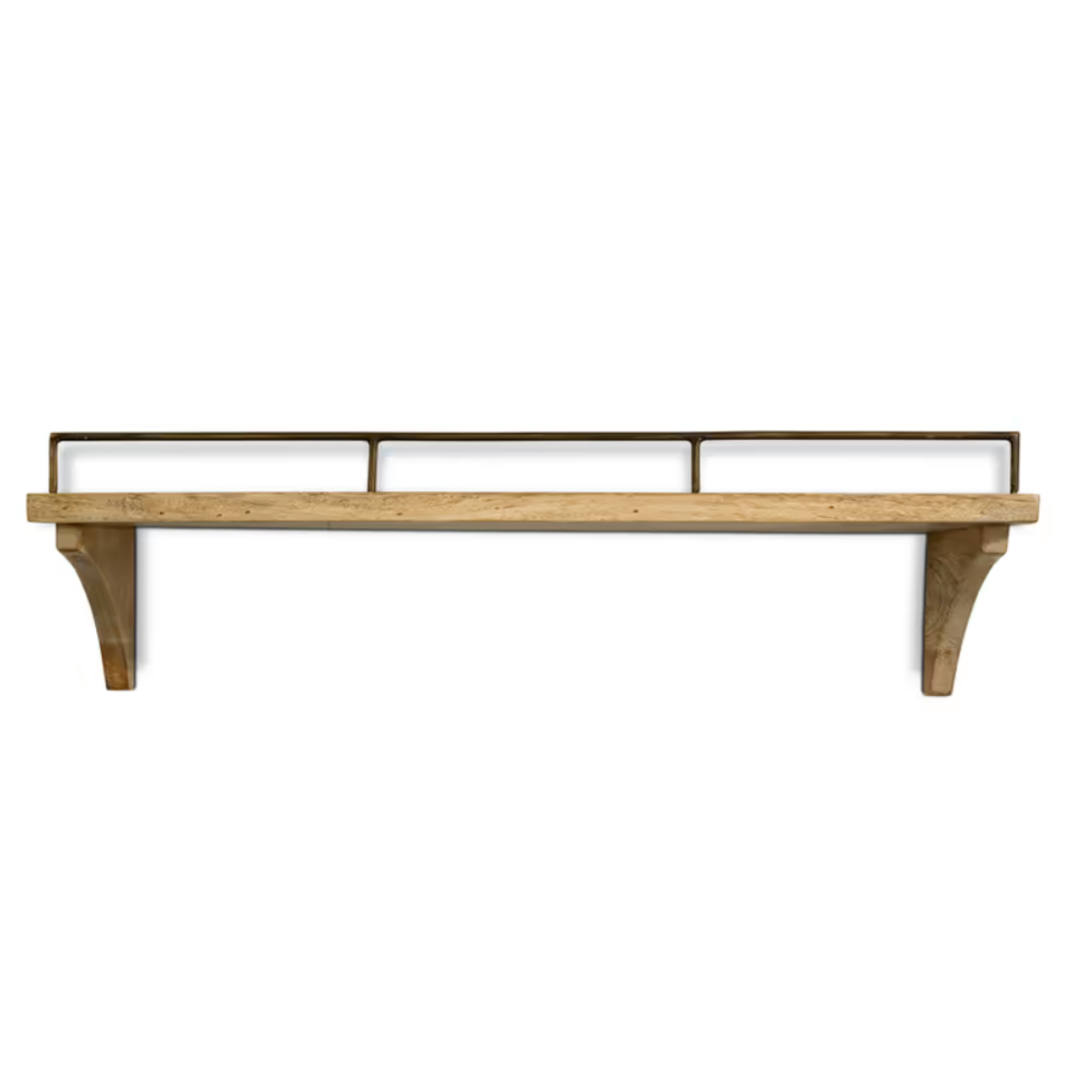 mango wood shelf