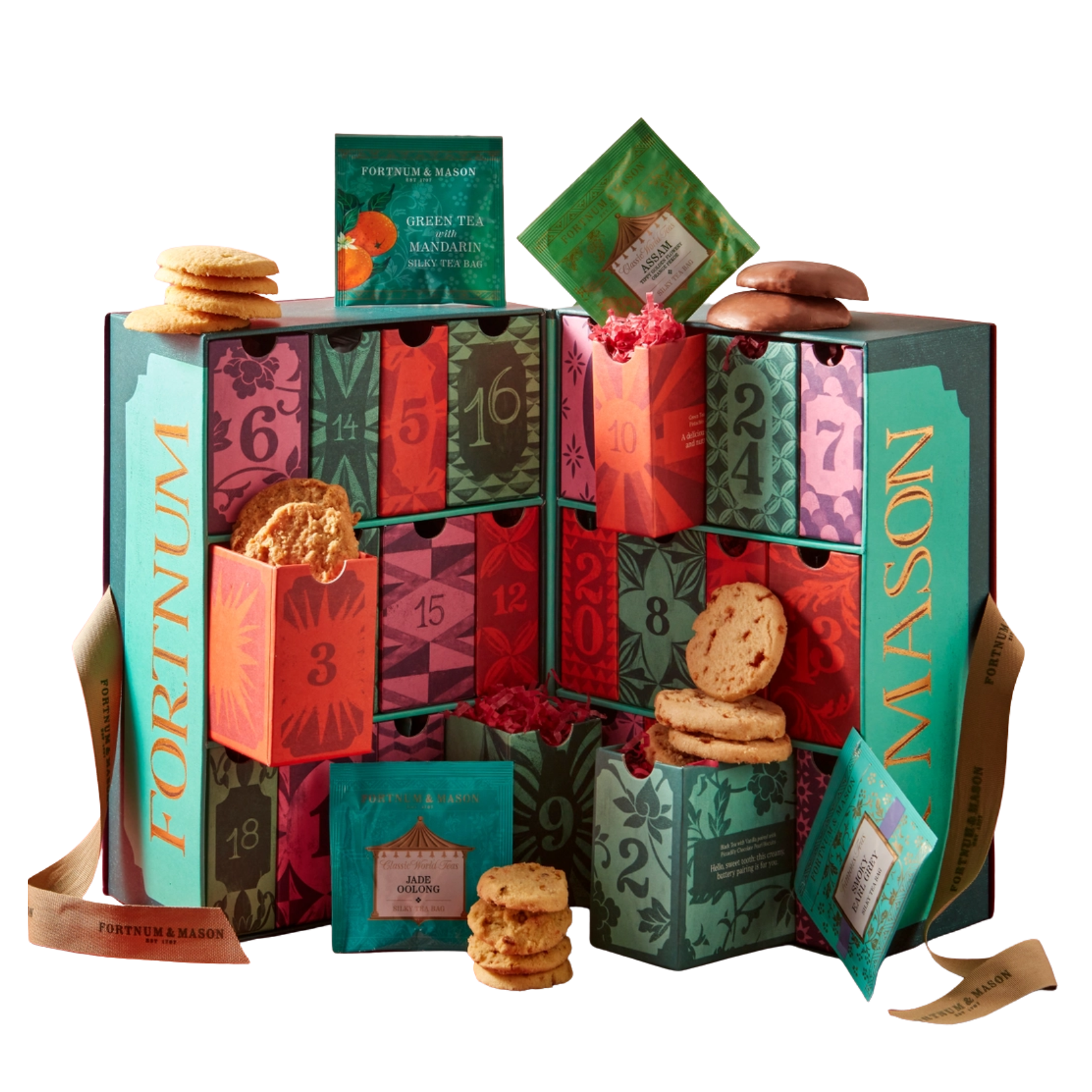 fortnum and mason tea and biscuits advent calendar