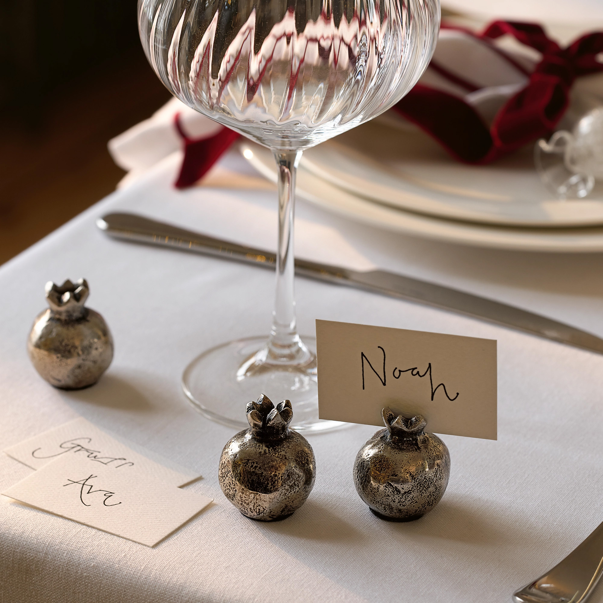 christmas tableware