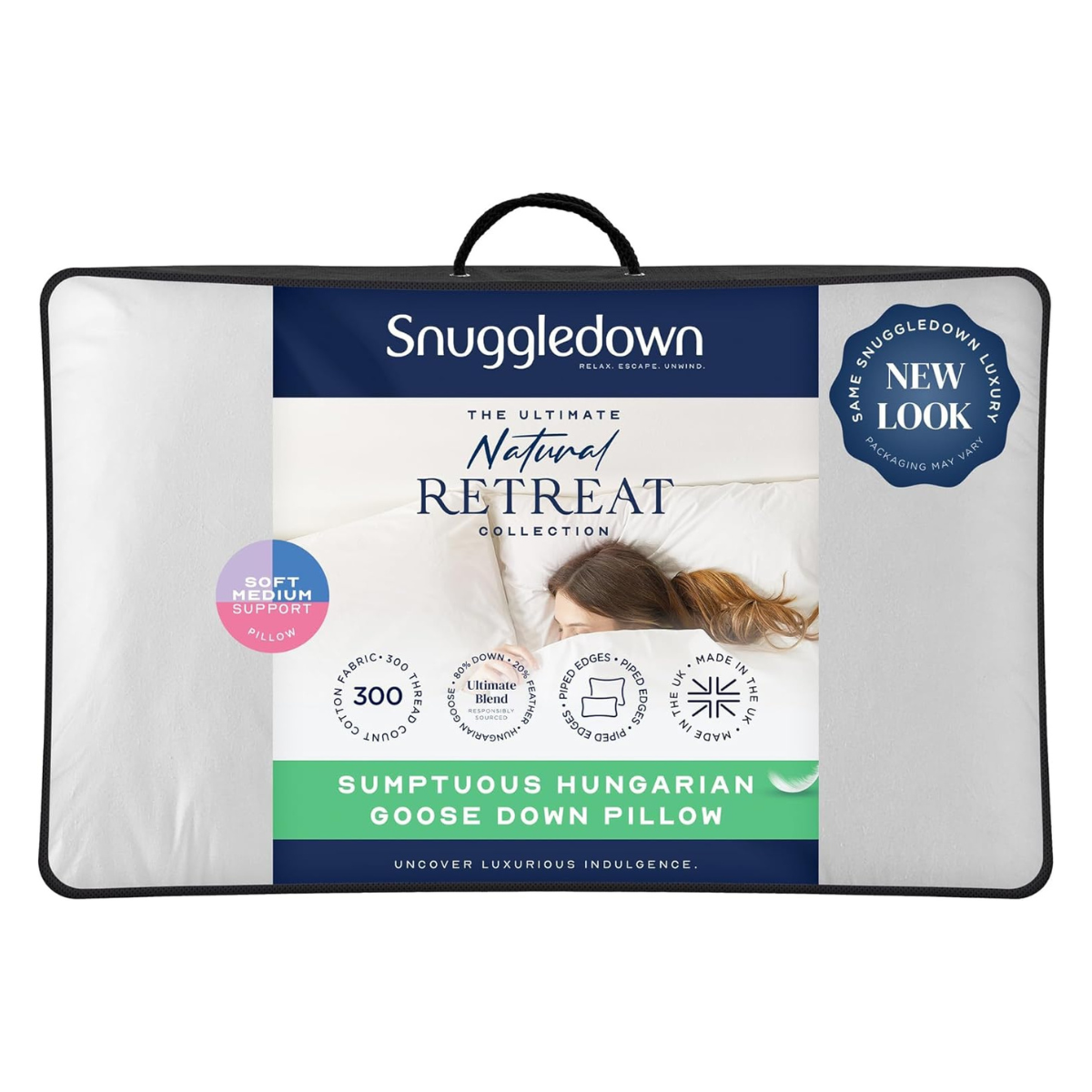 Snuggledown Hungarian Goose Down Pillow