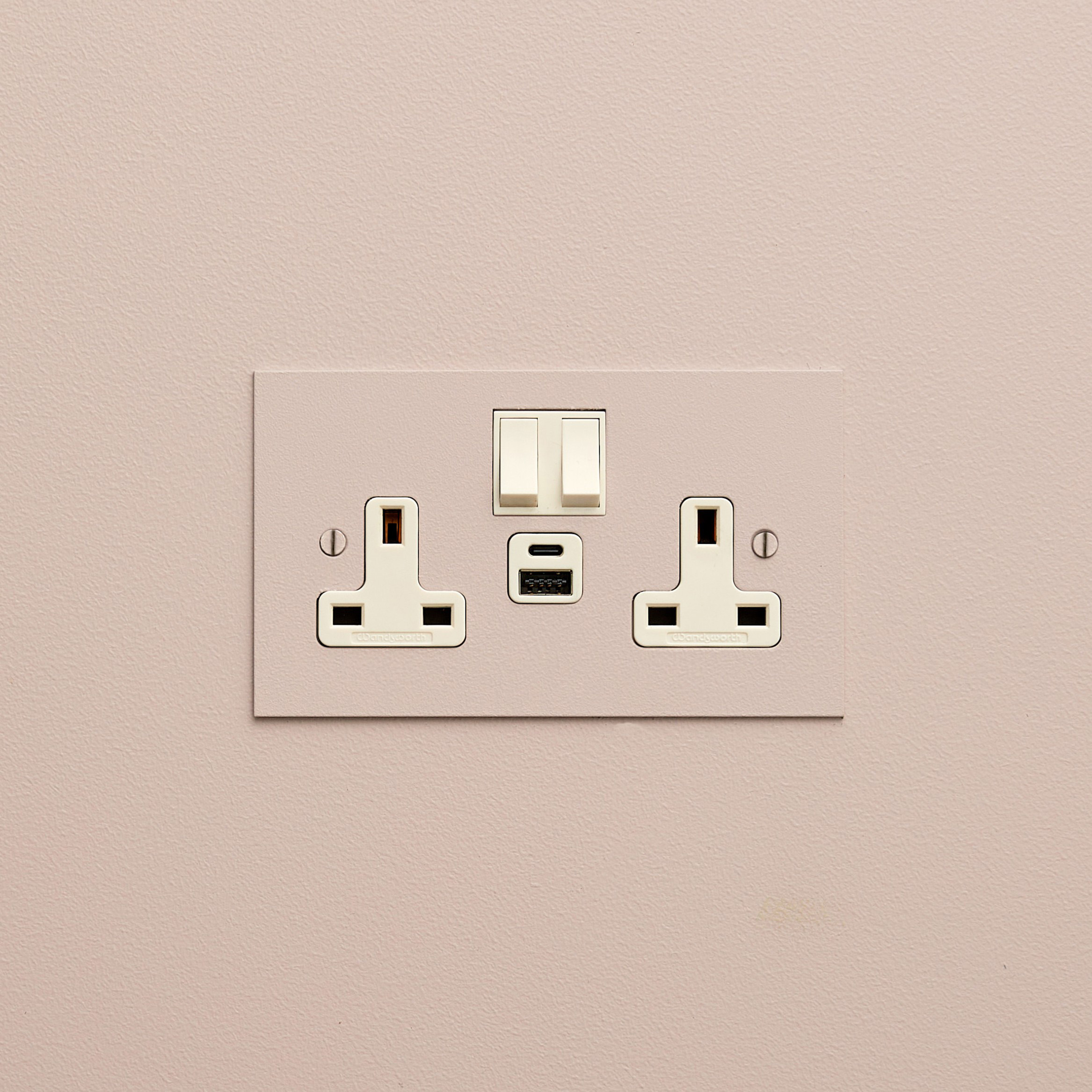 Paintable USB charger socket forbes and lomax