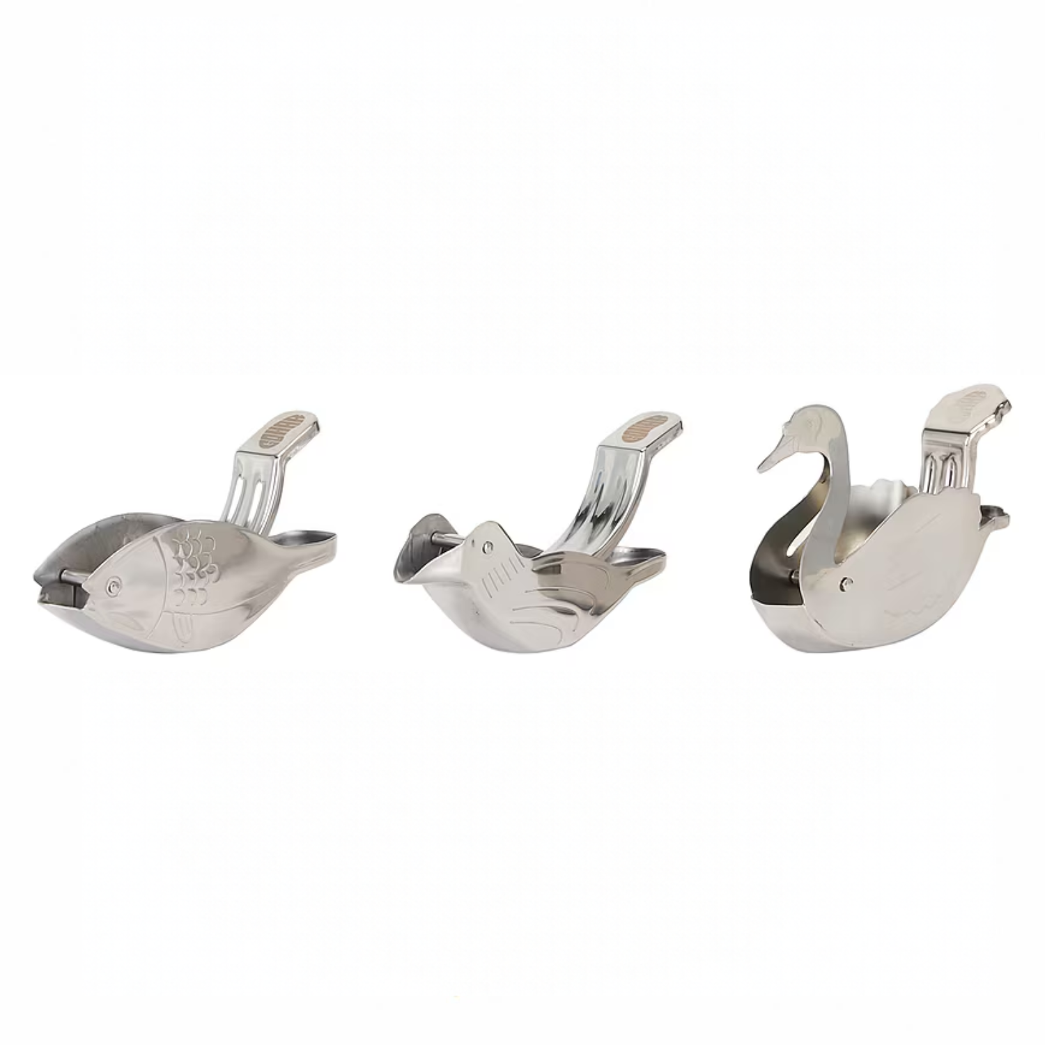 SILVER lemon squeezers