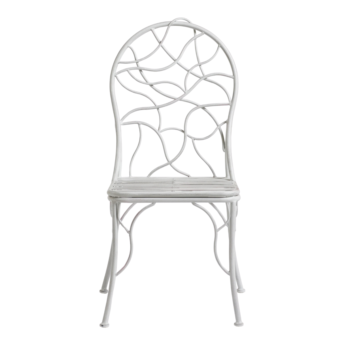 white bistro chair