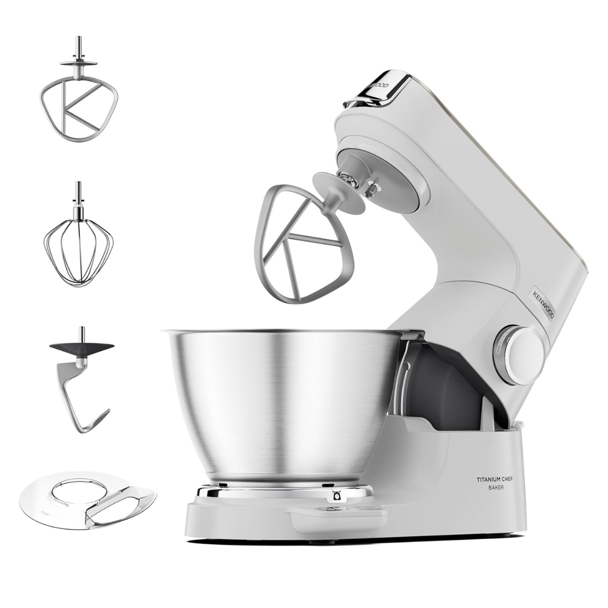 silver stand mixer
