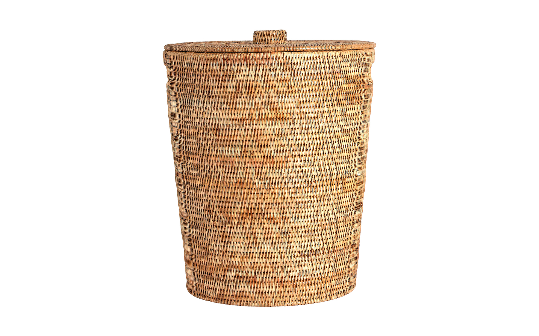 Rebecca Udall Rattan round laundry basket