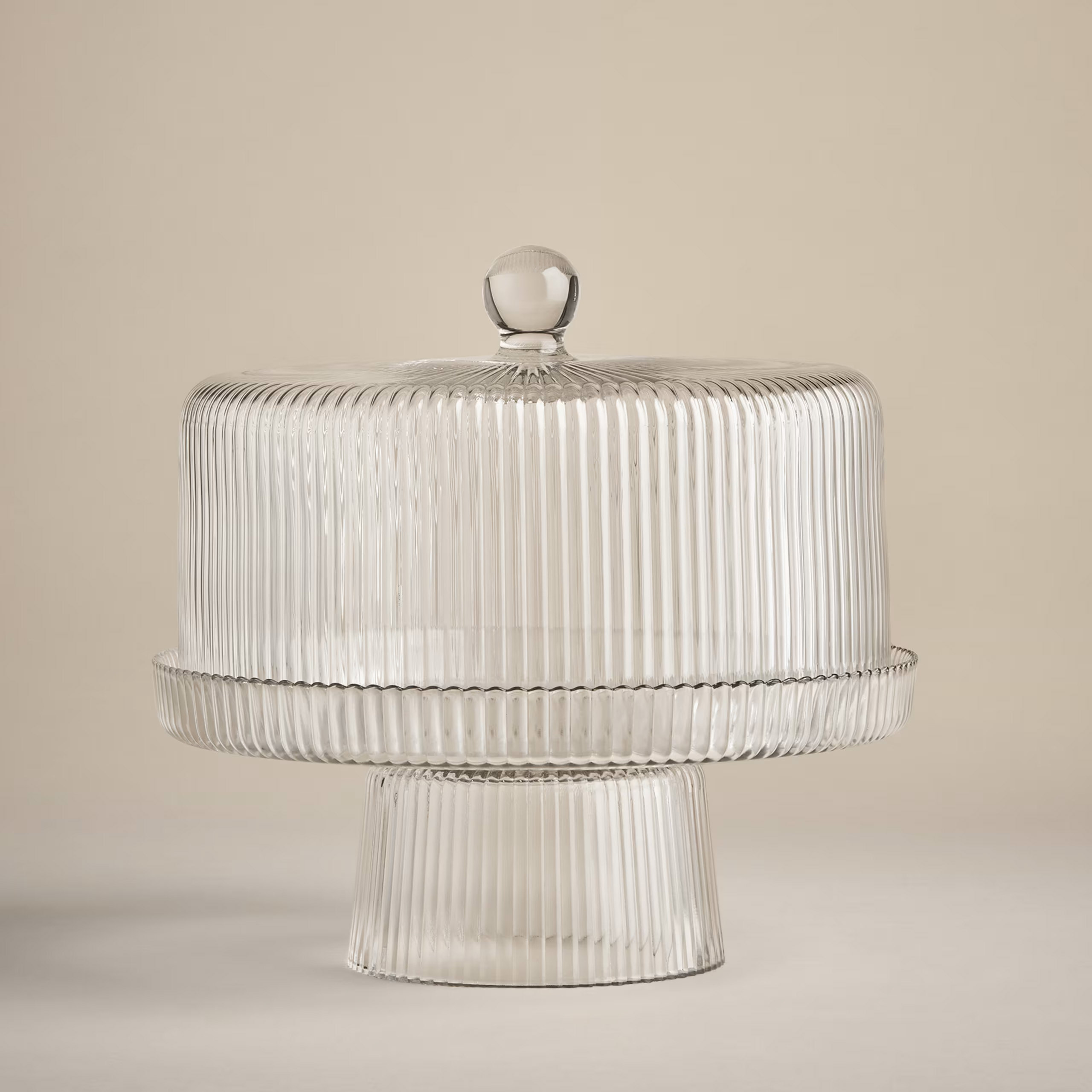 M&S Glass Cake Stand