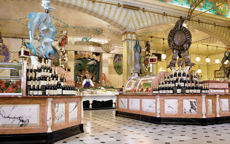Harrods food hall