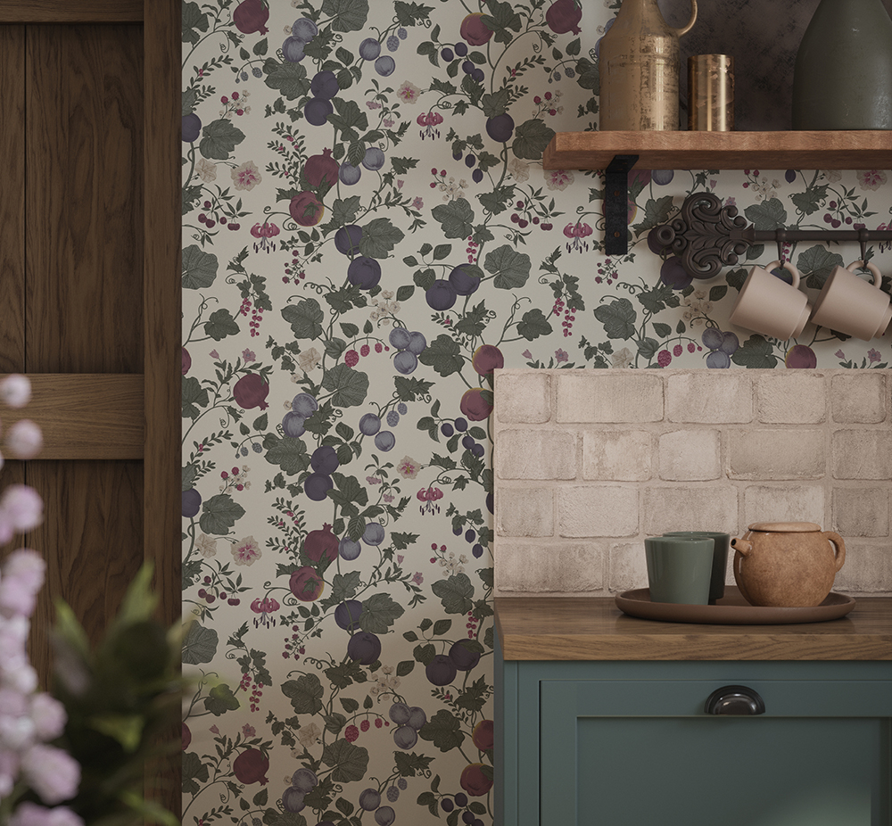 floral wallpaper
