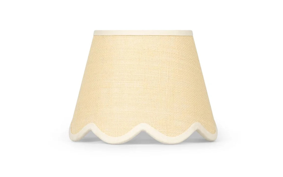 Casa by JJ scallop lampshade