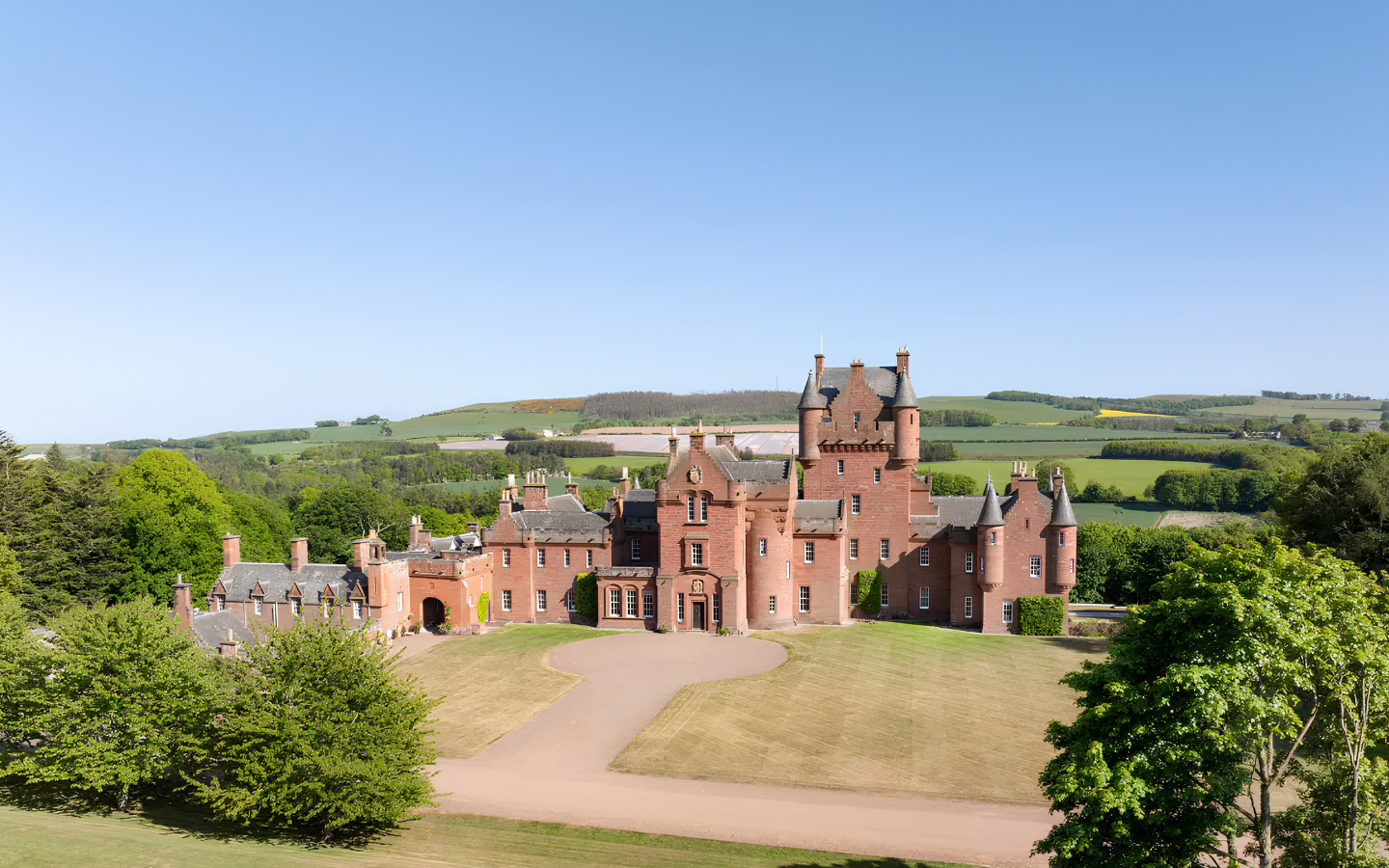 Ayton Castle, Berwickshire