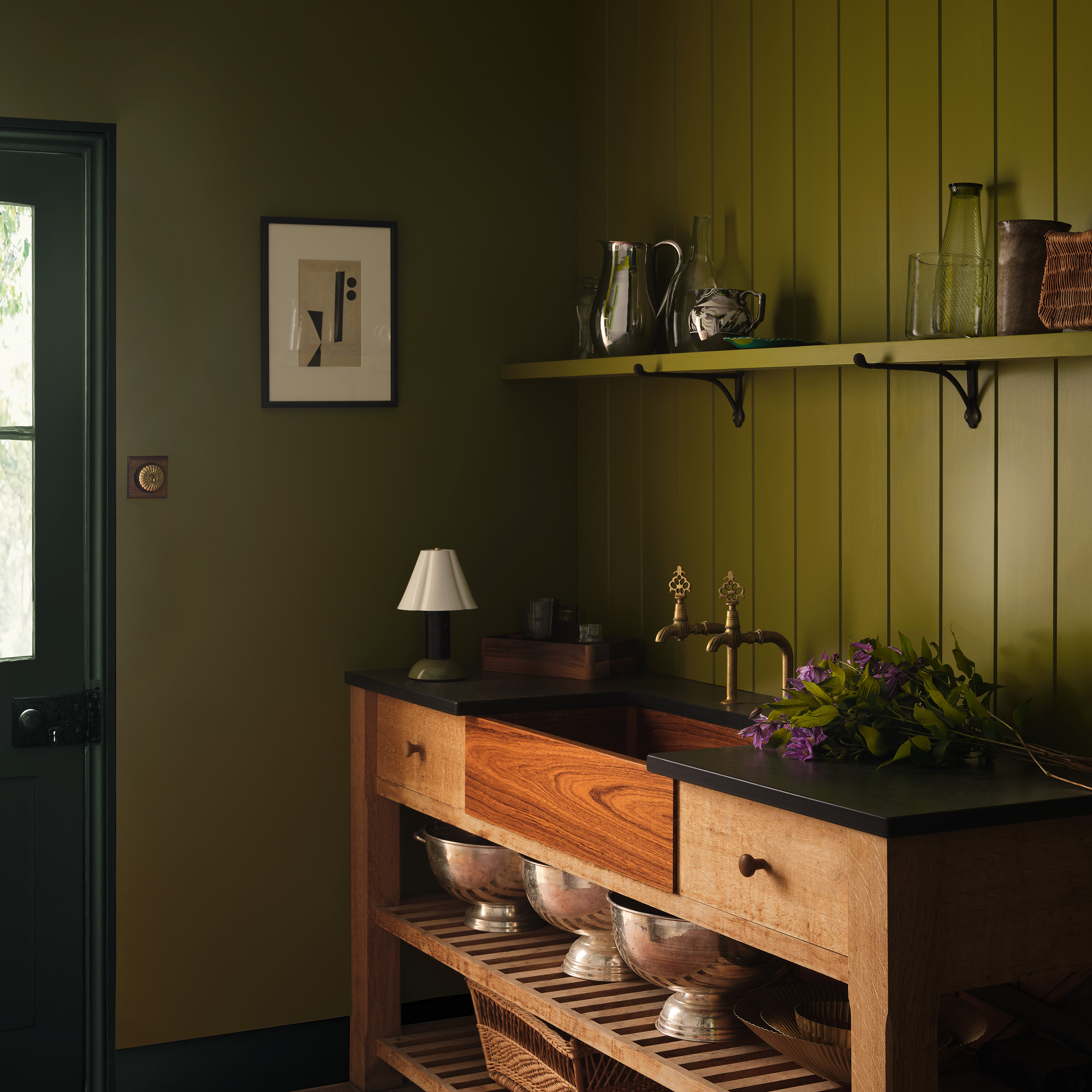 Green kitchen ideas